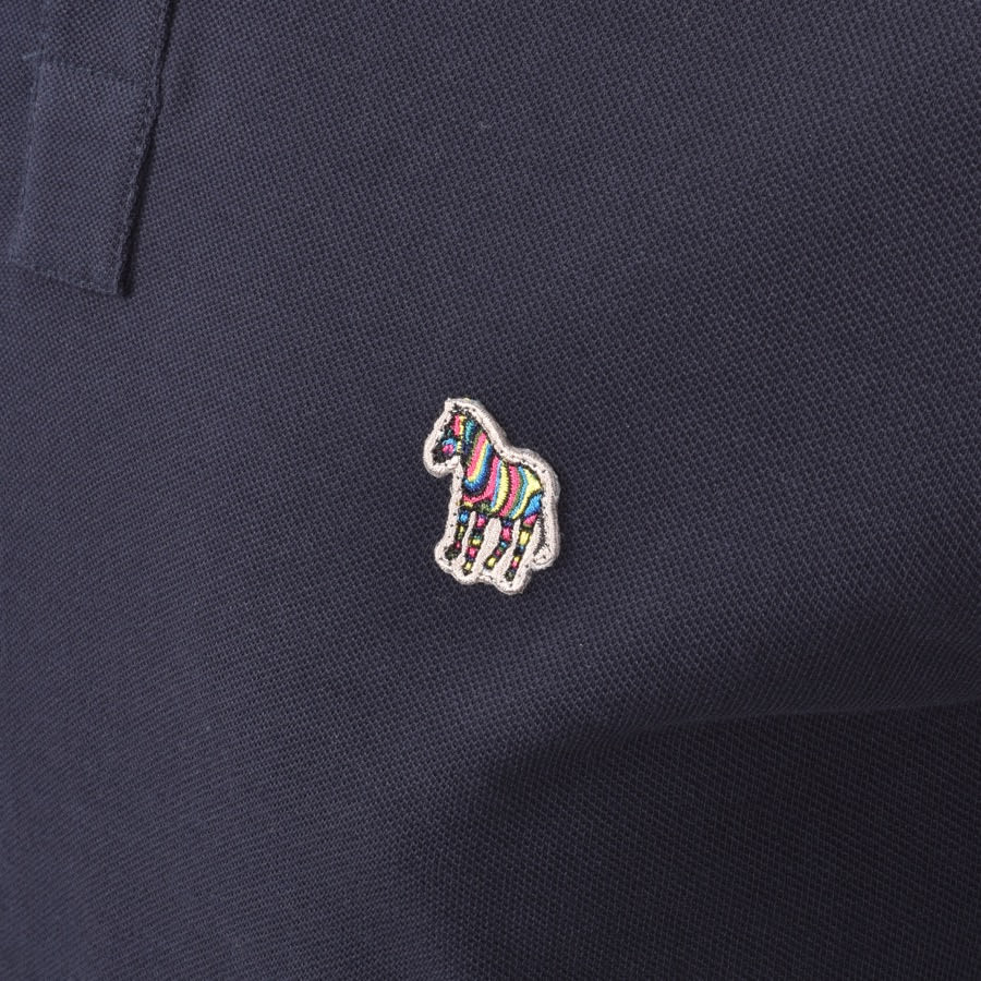 Alternative Image for ProductPS By Paul Smith Long Sleeved Polo T Shirt Navy3